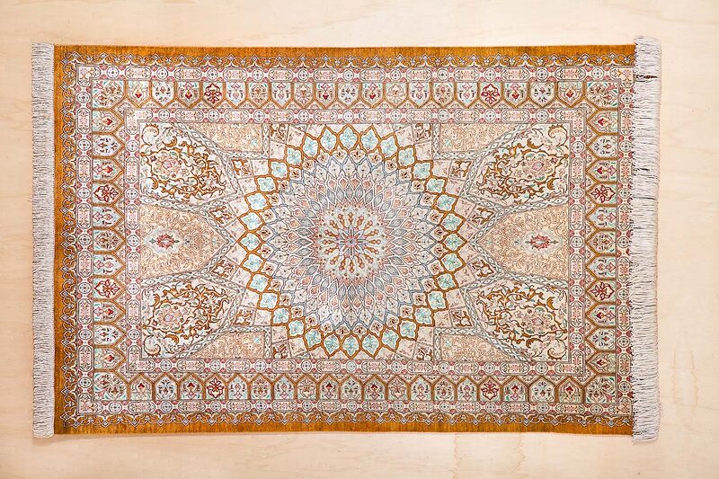Qum seta persia 150 × 97 cm